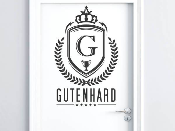 Wandtattoo Gutenhard Wappen