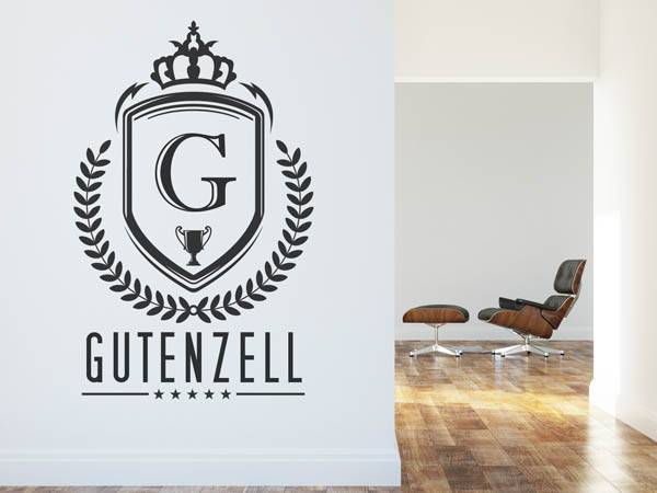 Wandtattoo Gutenzell Wappen