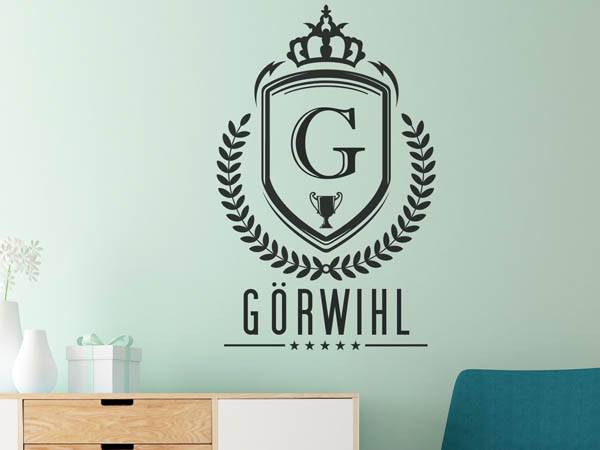 Wandtattoo Görwihl Wappen