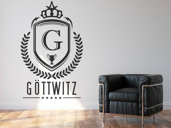 Wandtattoo Göttwitz Wappen