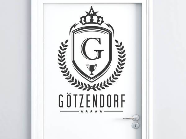 Wandtattoo Götzendorf Wappen