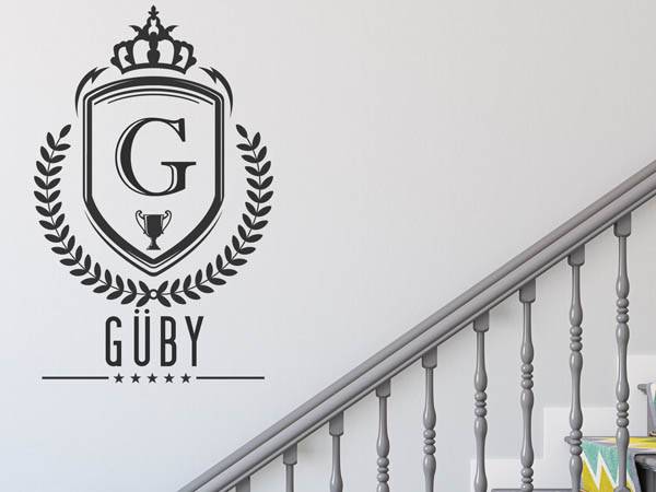 Wandtattoo Güby Wappen