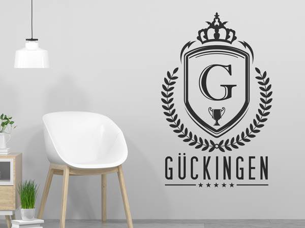Wandtattoo Gückingen Wappen