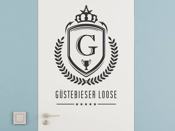 Wandtattoo Güstebieser Loose Wappen