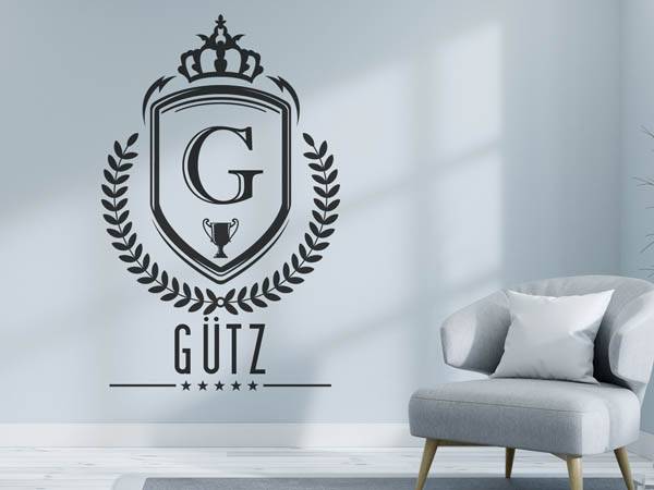 Wandtattoo Gütz Wappen
