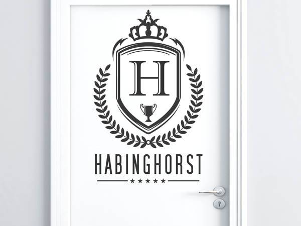 Wandtattoo Habinghorst Wappen