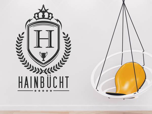 Wandtattoo Hainbücht Wappen