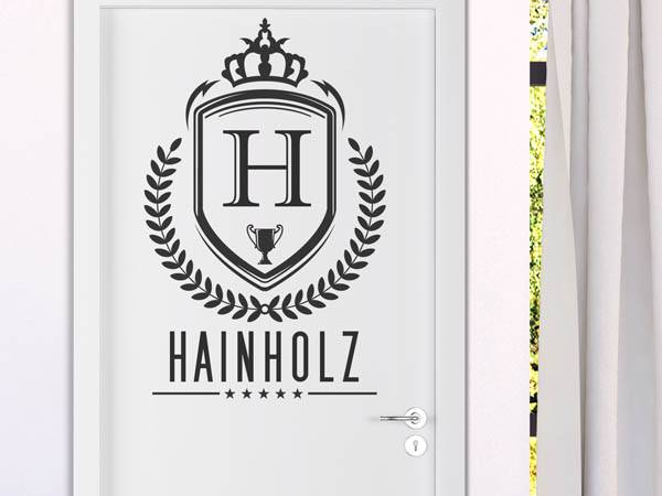 Wandtattoo Hainholz Wappen