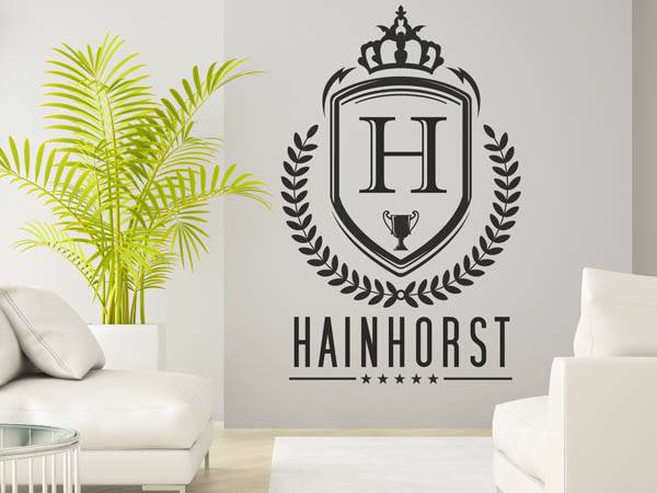 Wandtattoo Hainhorst Wappen