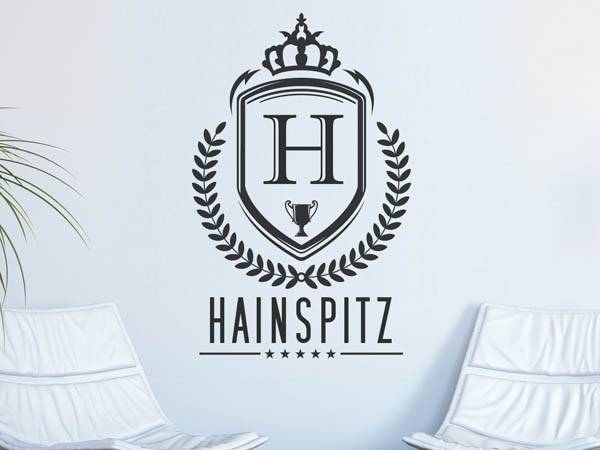 Wandtattoo Hainspitz Wappen
