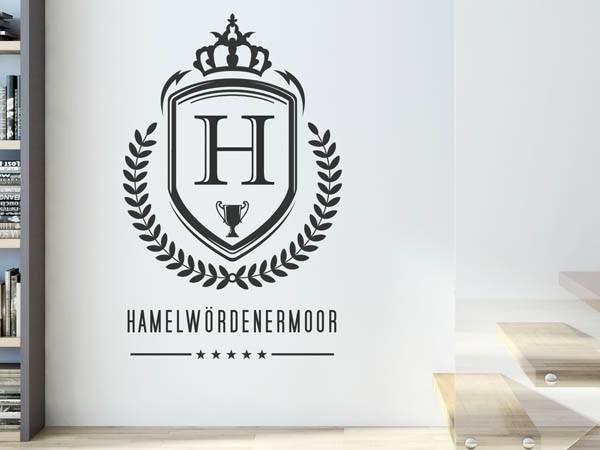 Wandtattoo Hamelwördenermoor Wappen