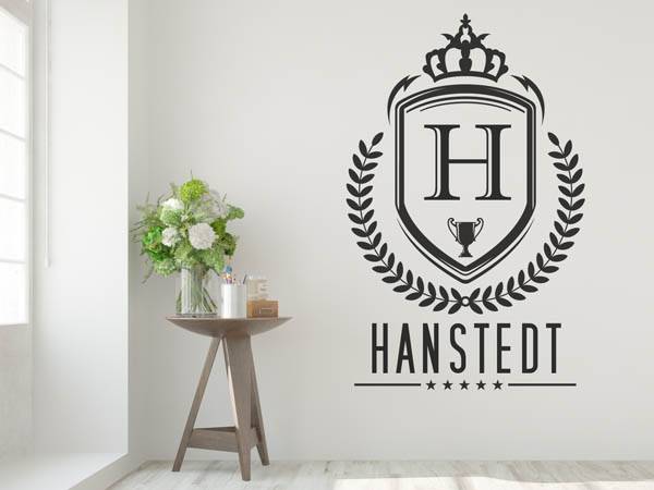 Wandtattoo Hanstedt Wappen