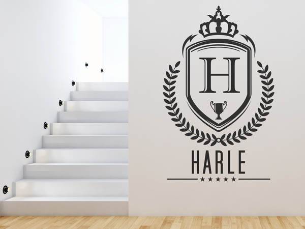 Wandtattoo Harle Wappen