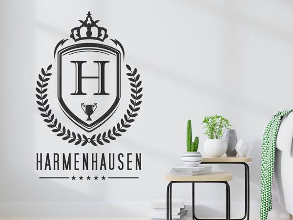 Wandtattoo Harmenhausen Wappen