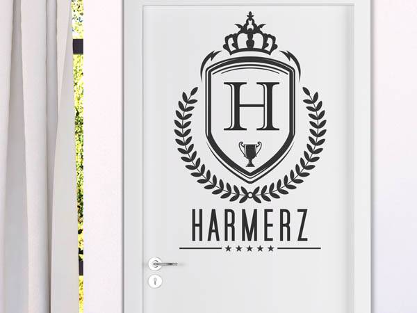 Wandtattoo Harmerz Wappen