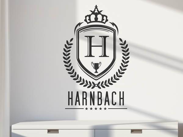 Wandtattoo Harnbach Wappen