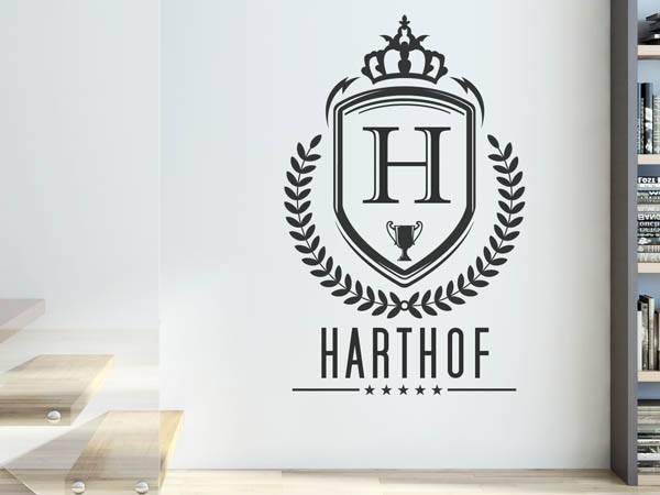 Wandtattoo Harthof Wappen