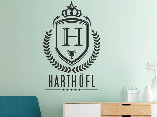 Wandtattoo Harthöfl Wappen