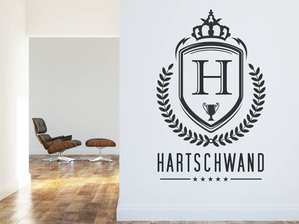 Wandtattoo Hartschwand Wappen