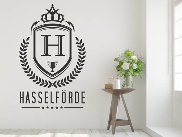 Wandtattoo Hasselförde Wappen