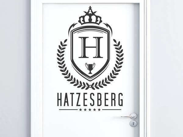 Wandtattoo Hatzesberg Wappen
