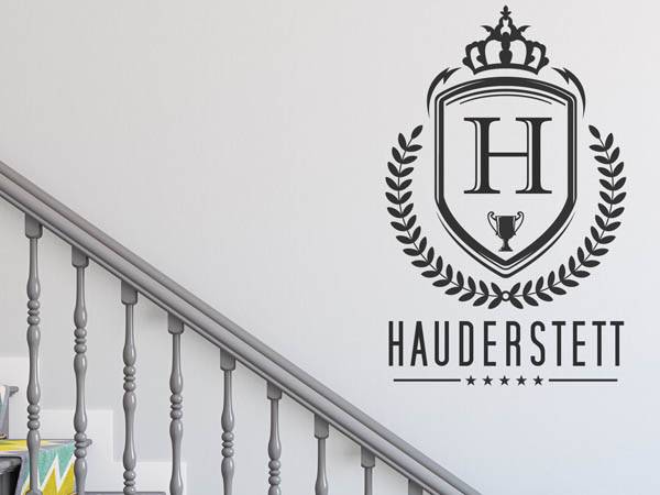Wandtattoo Hauderstett Wappen