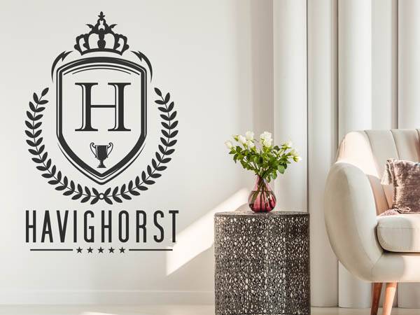 Wandtattoo Havighorst Wappen