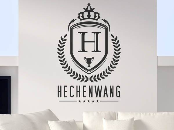Wandtattoo Hechenwang Wappen