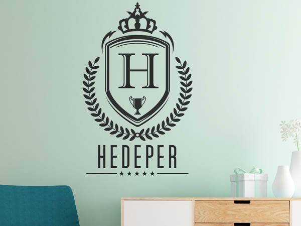 Wandtattoo Hedeper Wappen