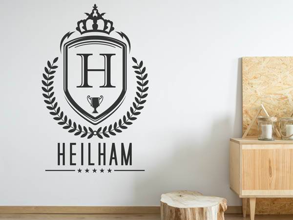 Wandtattoo Heilham Wappen