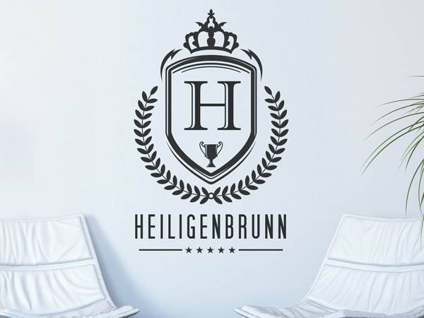 Wandtattoo Heiligenbrunn Wappen