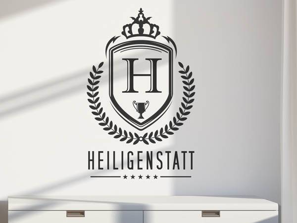 Wandtattoo Heiligenstatt Wappen