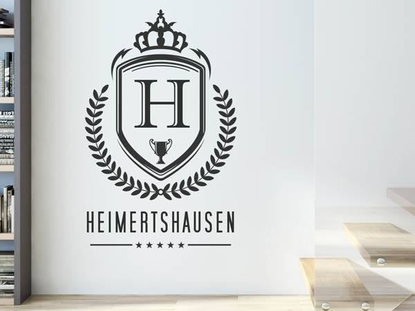Wandtattoo Heimertshausen Wappen