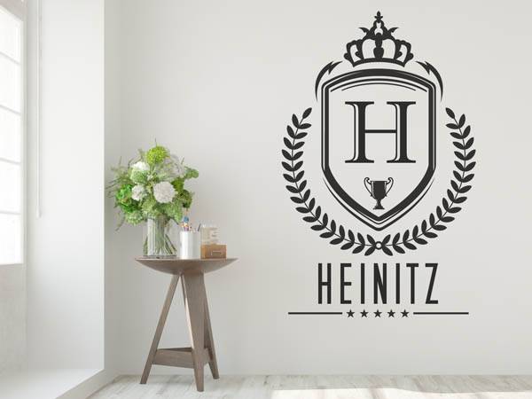 Wandtattoo Heinitz Wappen