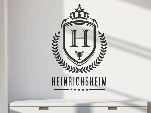 Wandtattoo Heinrichsheim Wappen