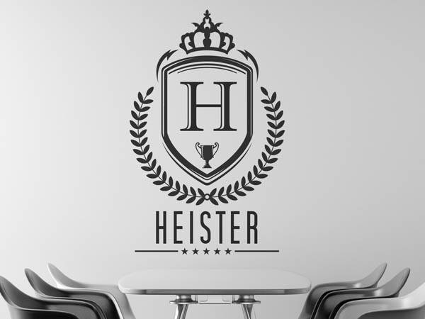 Wandtattoo Heister Wappen