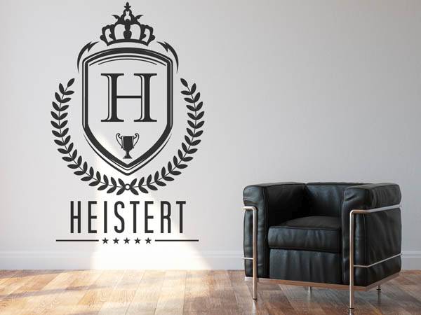 Wandtattoo Heistert Wappen