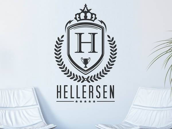Wandtattoo Hellersen Wappen