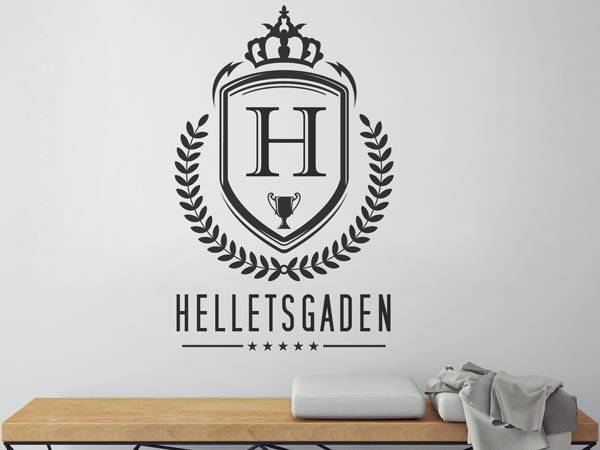 Wandtattoo Helletsgaden Wappen