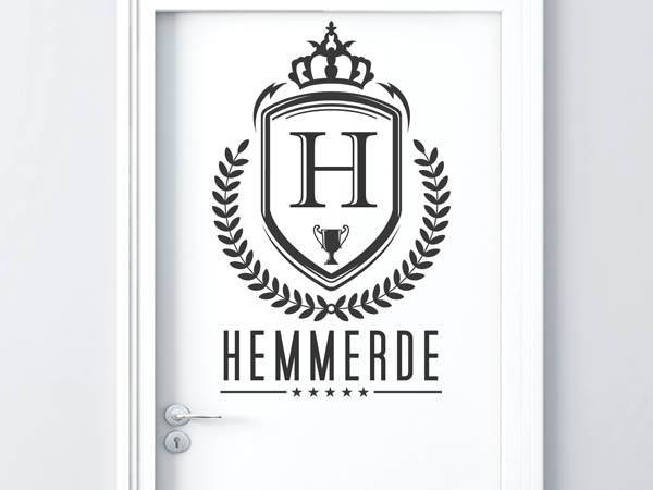 Wandtattoo Hemmerde Wappen
