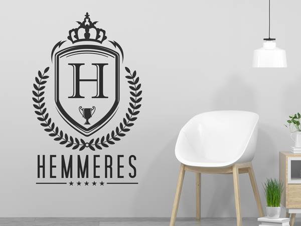 Wandtattoo Hemmeres Wappen
