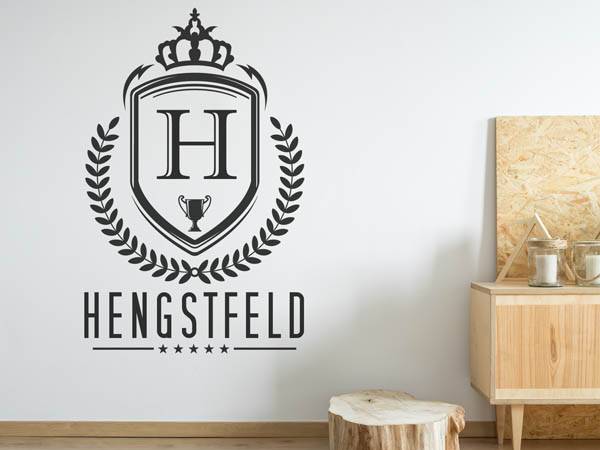 Wandtattoo Hengstfeld Wappen