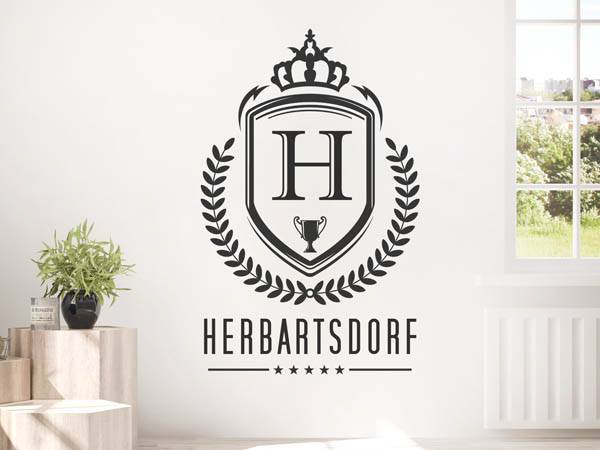 Wandtattoo Herbartsdorf Wappen