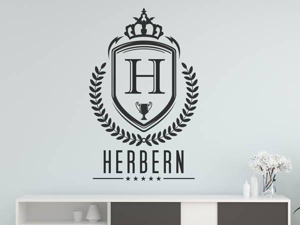 Wandtattoo Herbern Wappen