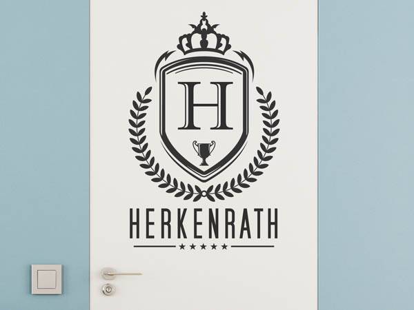 Wandtattoo Herkenrath Wappen