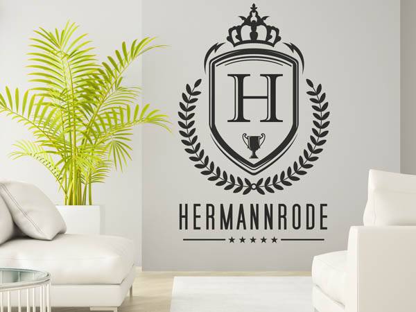Wandtattoo Hermannrode Wappen