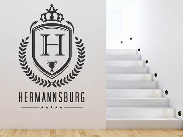 Wandtattoo Hermannsburg Wappen