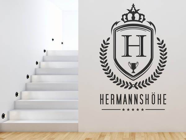 Wandtattoo Hermannshöhe Wappen