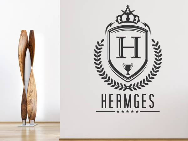Wandtattoo Hermges Wappen