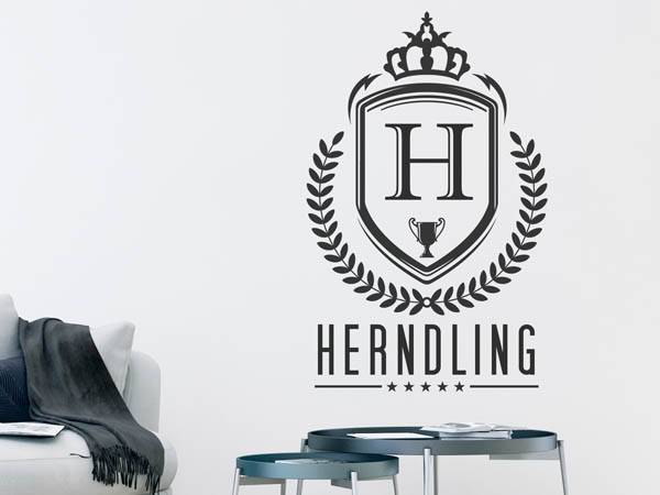Wandtattoo Herndling Wappen